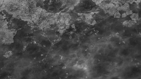 Grey background Cracked white Wall and floating smoke For Background Stock Footage 139079326