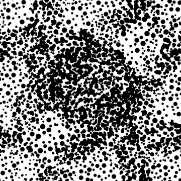 Grey Background. Dust Overlay Distress Grain. Blob Pattern Stock Illustration