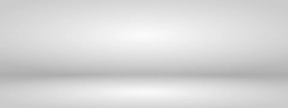 Grey background. An empty grey studio background. An empty studio room for a Stock Illustration