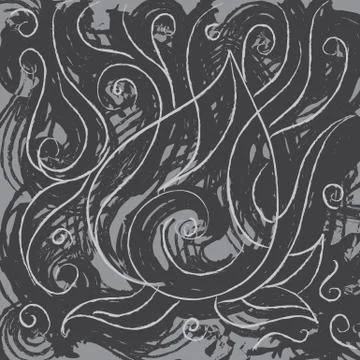 Grey background Stock Illustration