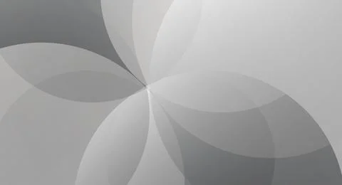 Grey Background Minimalist Circle Abstract Stylish Template Illustration Stockillustratie