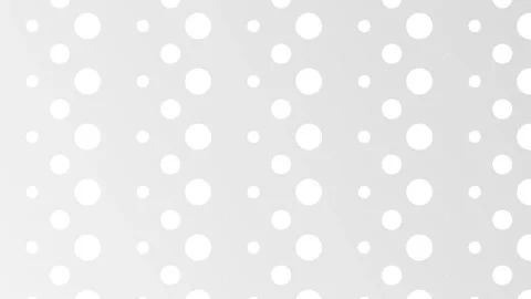 Grey background with polka dots, seamless looping. Stock Footage 286418976