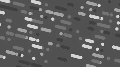Grey background with scattered light and dark elongated rounded shapes formin 스톡 일러스트