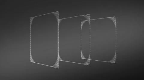 Grey background with squares Stock Footage 43388395