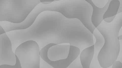 Grey background with white abstract shapes Stock Footage 303567768