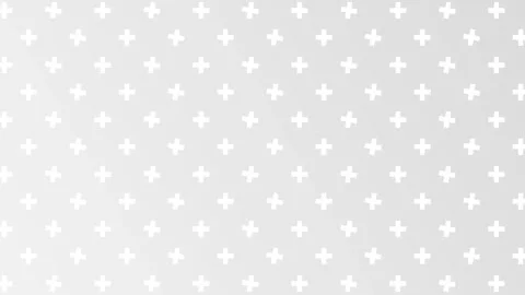 Grey background with white plus signs, seamless looping. Stock Footage 286416891