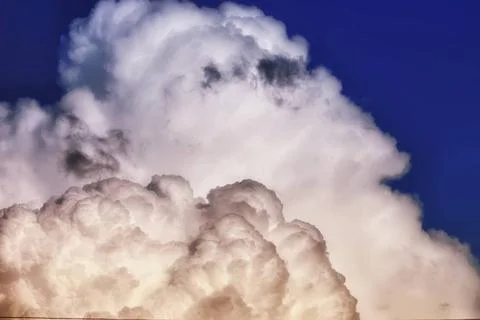 Grey black cloud in a blue sky grey black cloud in a blue sky ,model relea... Stock Photos