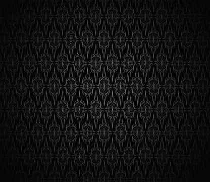 The grey black white gradient design background with art style Stock Illustration