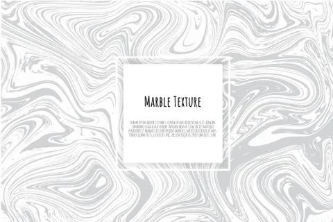 Grey, black, white marble template. Trendy pattern, graphic poster, geometric Stock Illustration