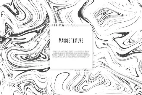 Grey, black, white marble template. Trendy pattern, graphic poster, geometric 스톡 일러스트