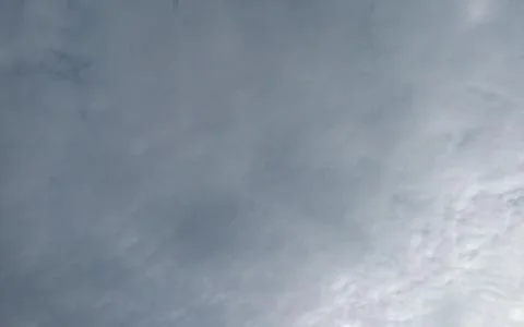 Grey blue cloudy sky Stock Photos