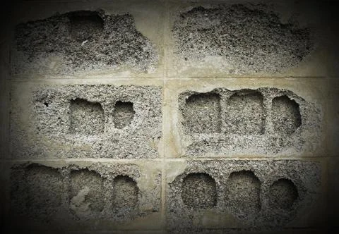 Grey brick bakground texture pattern for design Stock Photos