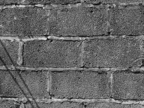 Grey Brick Texture Stock Photos