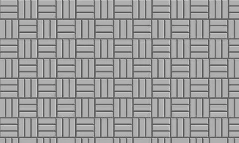 Grey brick wall 3 pattern background with black lines イラスト素材