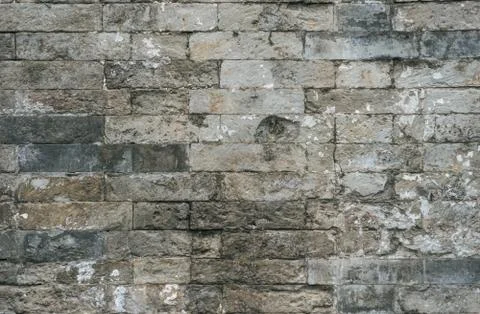 Grey Brick Wall Background Stock Photos