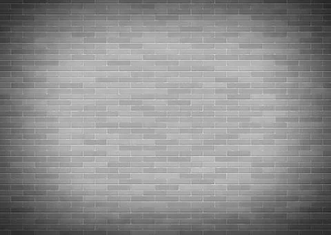 Grey brick wall. 스톡 일러스트