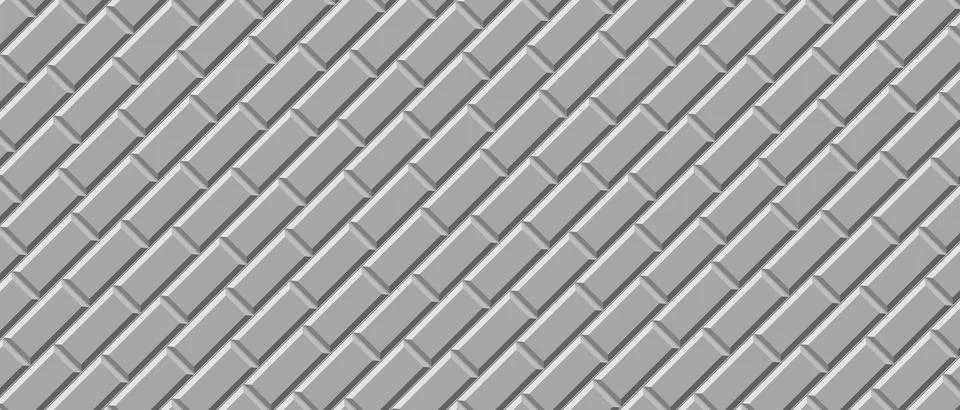 Grey brick wall pattern for kitchen and bathroom. Modern backdrop. Grey cover  스톡 일러스트