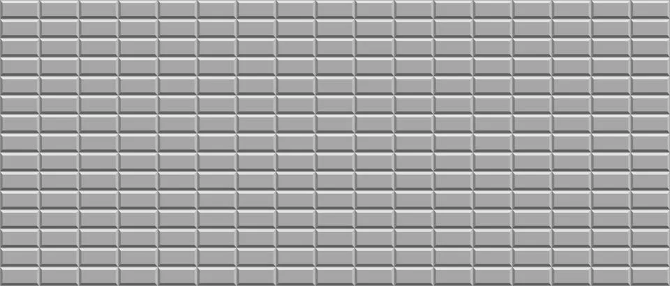 Grey brick wall pattern for kitchen and bathroom. Modern backdrop. Grey cover  Stock Illustration