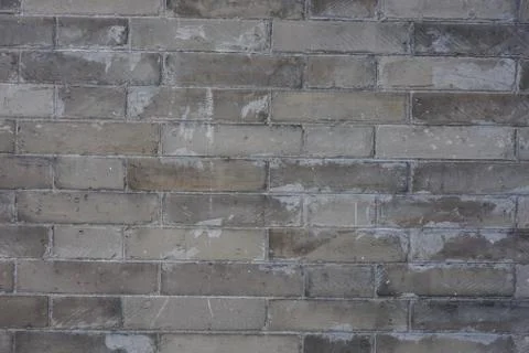 Grey brick wall Stock Photos