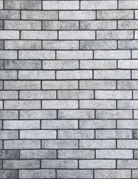 Grey brick wall Foto stock