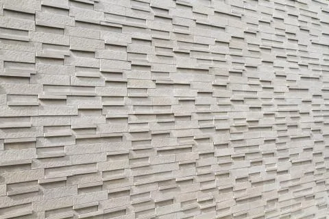 Grey brick wall texture or background Stock Photos