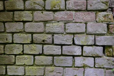Grey brick wall texture Stock Photos