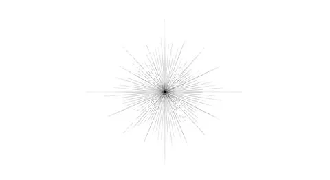 Grey burst explosion effect Stock Illustration