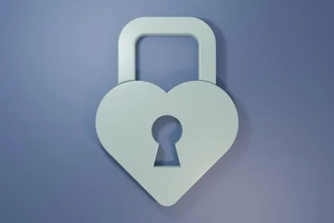 Grey Castle in the shape of a heart icon isolated on purple-blue background.. Stock Illustration