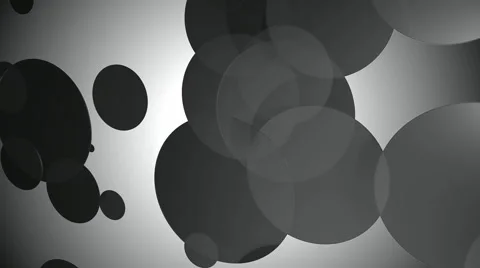 Grey circle animation Stock Footage 53029489