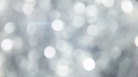 Grey circle bokeh lights seamless loop background 4k (4096x2304) Stock Footage 55453996