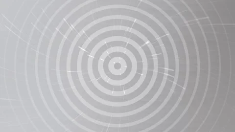 Grey Circular Abstract Background Loop Animation. Stock Footage 286775426