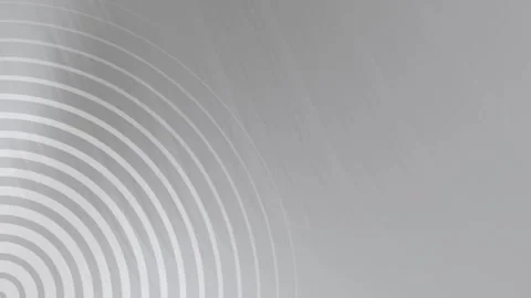 Grey Circular Lines Pattern Background Loop. Video stock 286429496