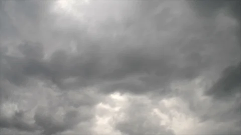 Grey cloud footage Vídeos de archivo 111227338
