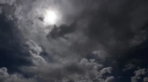 Grey clouds 1 Stock Footage 3262212