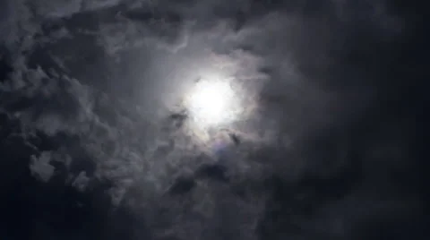 Grey clouds 6 Stock Footage 3262437