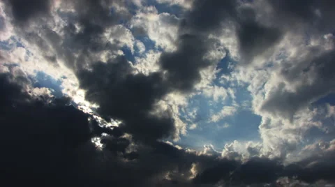 Grey clouds 8 Stock Footage 3263235