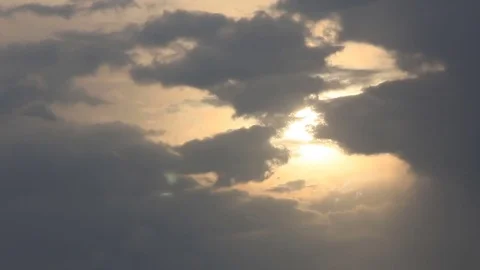 Grey clouds Stock Footage 74913675