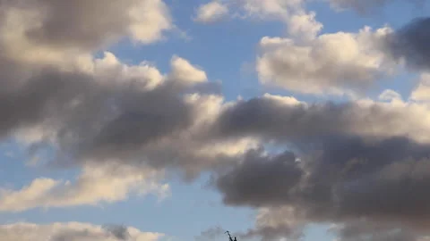 Grey Clouds Stock Footage 169438090