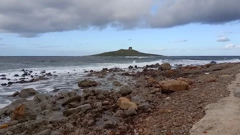 Grey clouds in the scenic landscape Stock Footage 297870700
