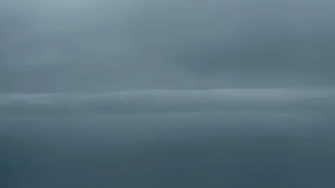 The grey clouds stream in the sky. time lapse Видео 136128622