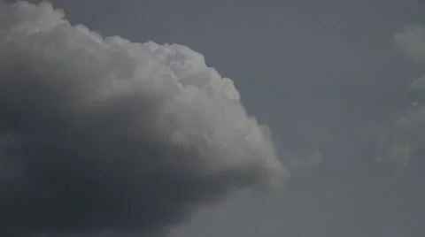 Grey Clouds timelapse Stock Footage 50968628