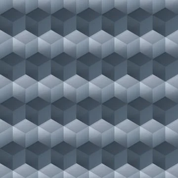 Grey color square pattern Stock Illustration