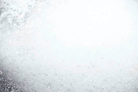 Grey-colored foam shot in macro style for your original design Stock Photos