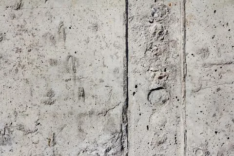 Grey colored texture of concrete wall. Stock Photos