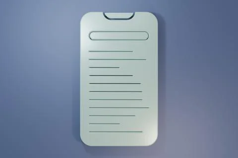 Grey Computer api interface icon isolated on purple-blue background. Applic.. Stock Illustration