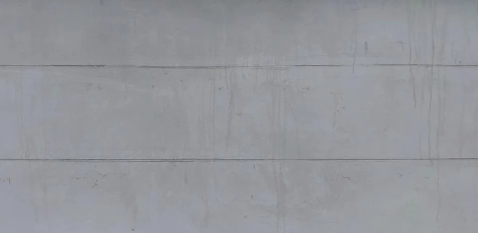 Grey concrete wall texture with horizontal lines. Stock Photos