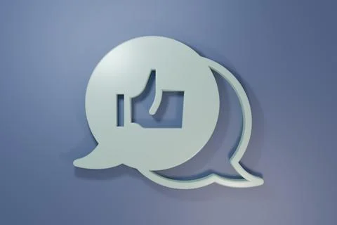 Grey Consumer or customer product rating icon isolated on purple-blue backg.. Stock Illustration