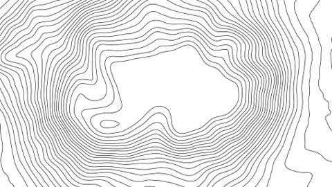 Grey contours vector topography. Geographic mountain topography vector 스톡 일러스트
