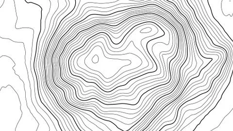 Grey contours vector topography. Geographic mountain topography vector 스톡 일러스트