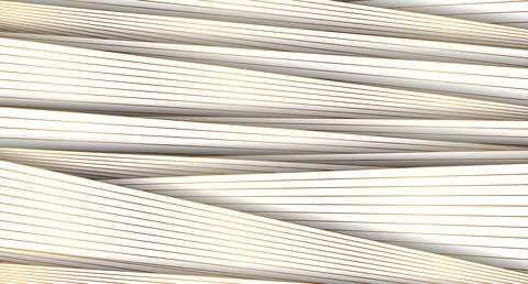 Grey corporate striped abstract background with golden lines Stock Illustration